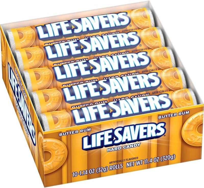 LIFE SAVERS Butter Rum Hard Candy Bulk Pack - Image 1